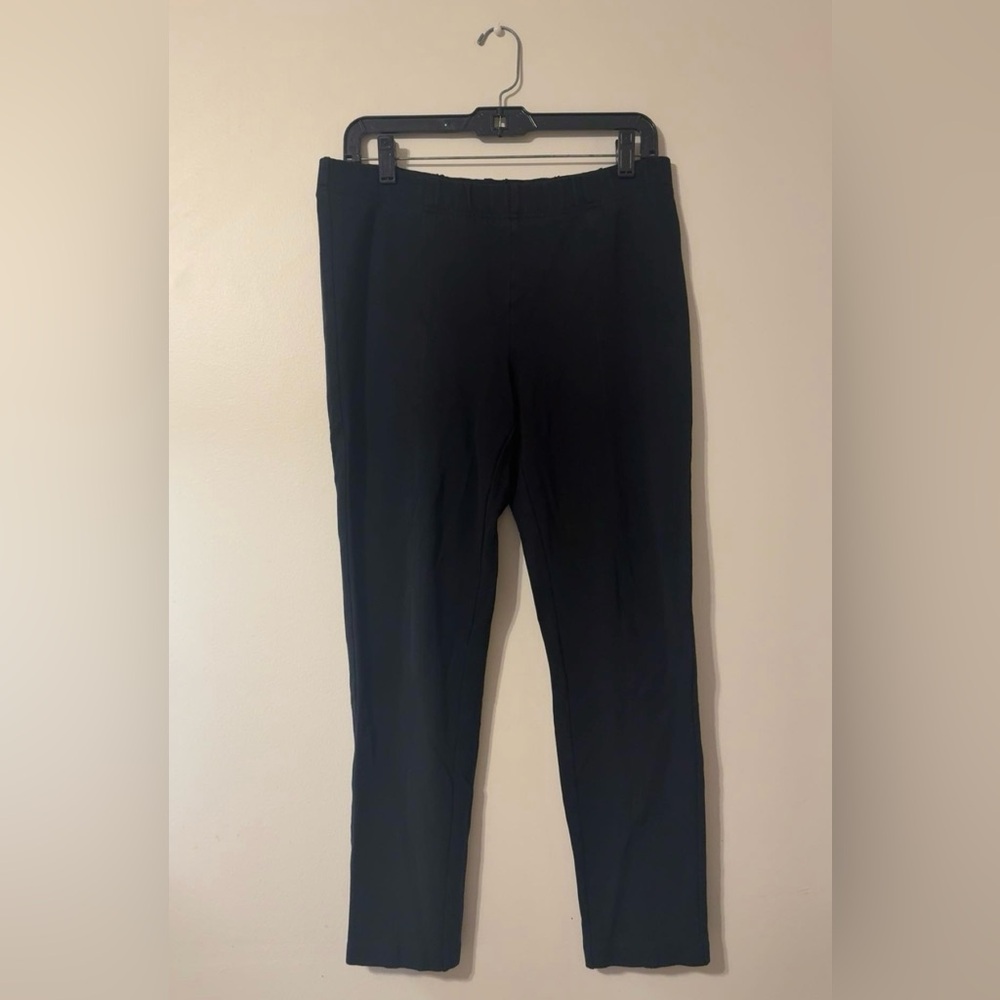 Talbots Vintage Black Stretch Pull-on Pants Leggings Women’s Size Medium